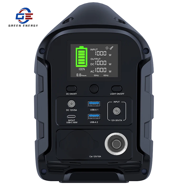 مولد طاقة شمسية قدرة عالية 350 واط 500 واط 1000 واط محمول للتخييم - الصورة 5