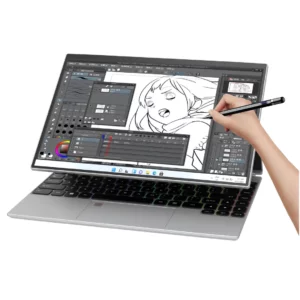 كمبيوتر لوحي محمول 2 في 1 شاشة 14 بوصة متعددة النقاط تعمل باللمس