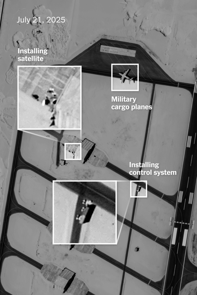 قاعدة جوية مصرية سرّية تدير حرب الطائرات المسيّرة في السودان